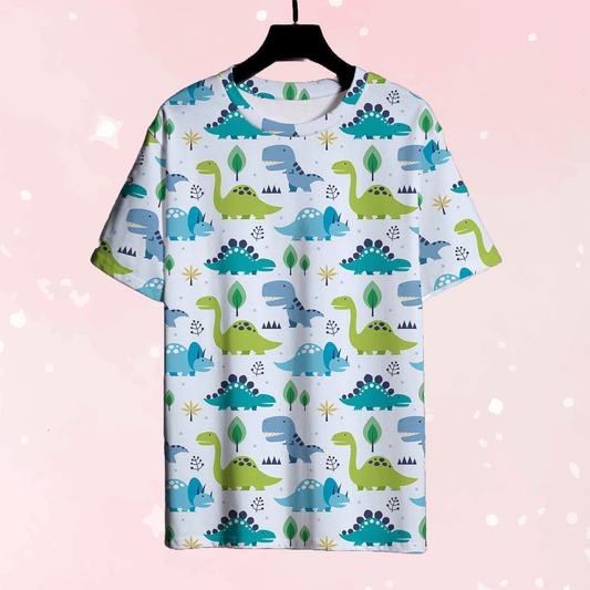 Dinosaur Unisex Graphic Tee (Colors)