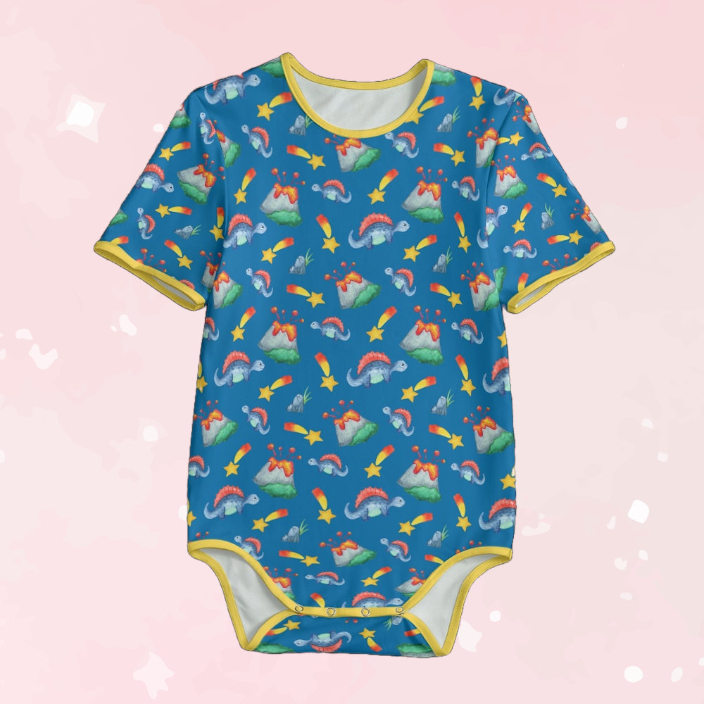 Adorable Dinosaur Adult Unisex Onesie