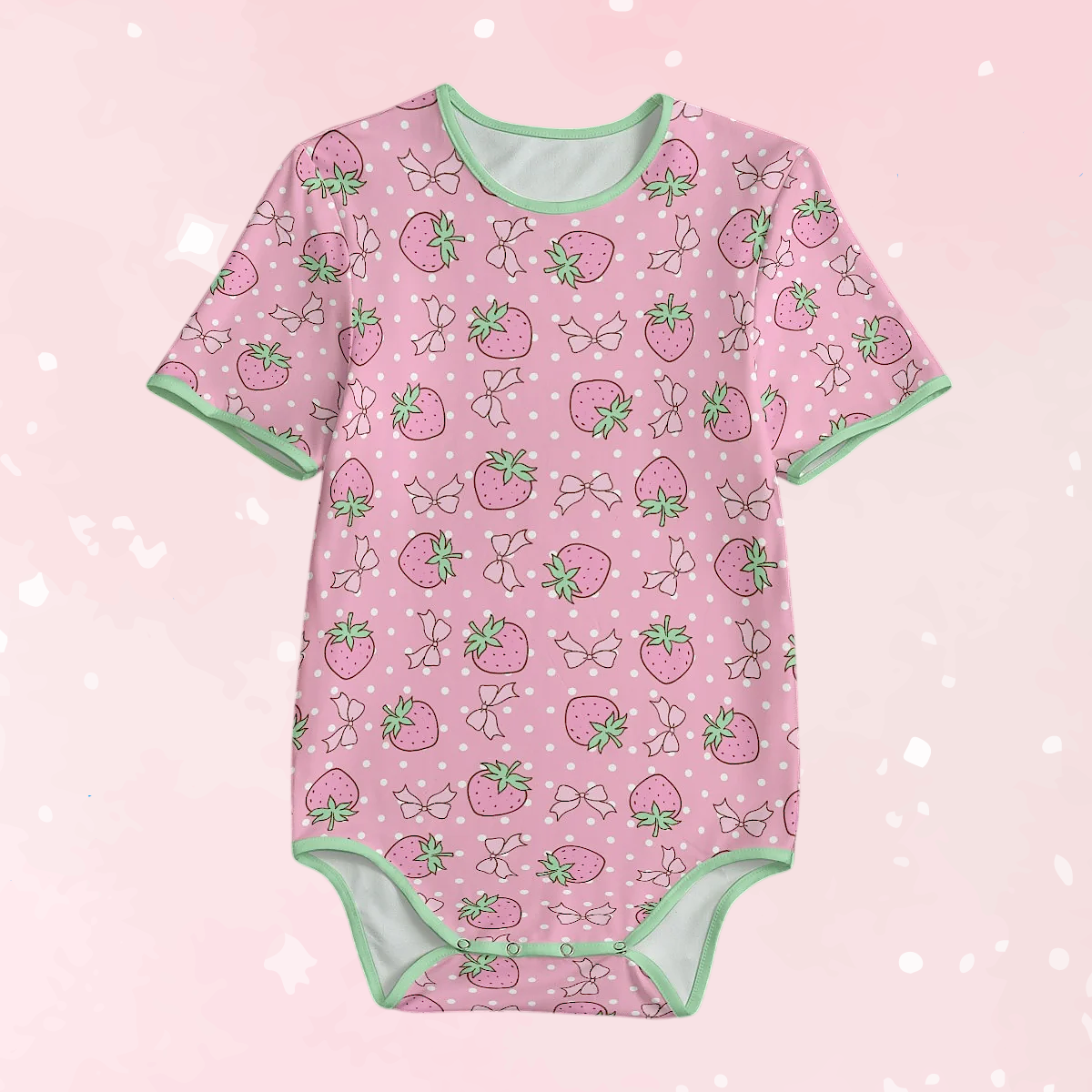 Strawberry Sweetheart Adult CuddleSuit