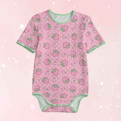 Strawberry Sweetheart Adult CuddleSuit