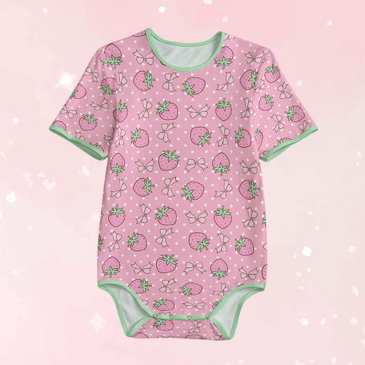 Strawberry Sweetheart Adult CuddleSuit