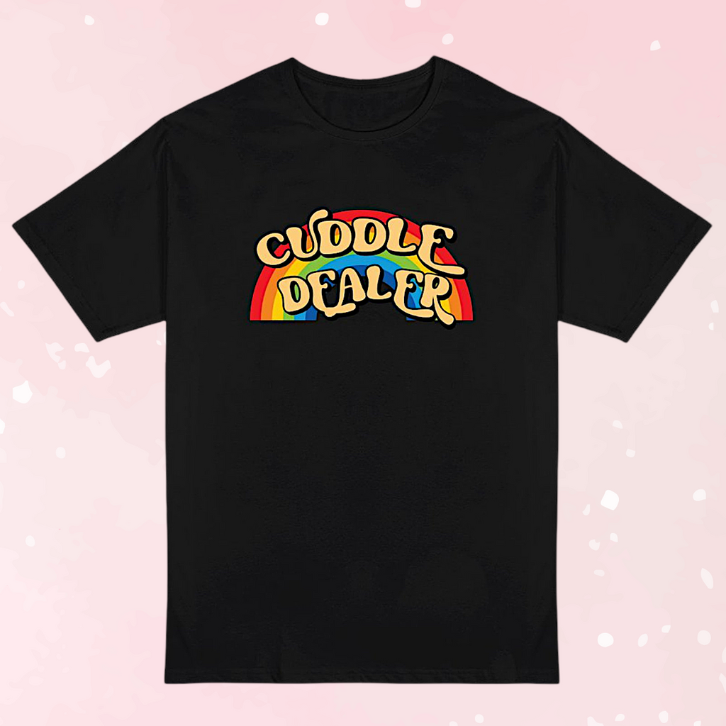 Cuddle Dealer Littlespace Unisex Tee (Colors) - Puppy's Aesthetics