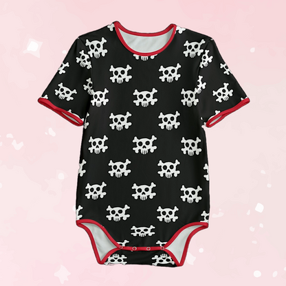 Pirate Skulls Adult Unisex Onesie