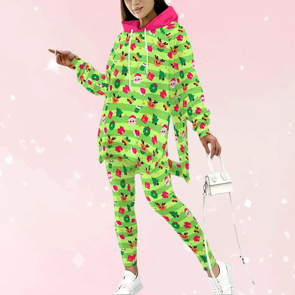 Holly Jammies Stretch Hoodie Set - Puppy's Aesthetics