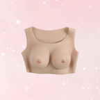 Gender X Breast Plate Silicone C Cup