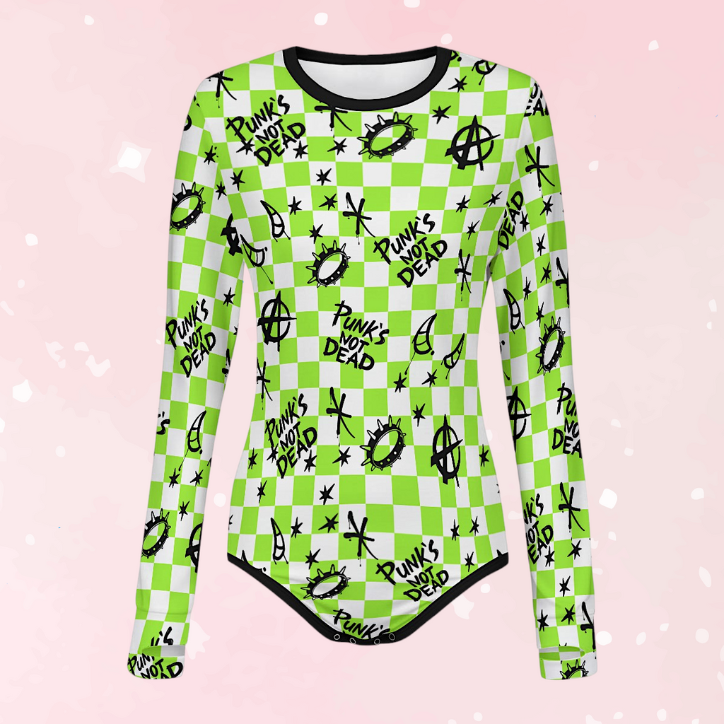 Punk’s Not Dead Long Sleeve CuddleSuit