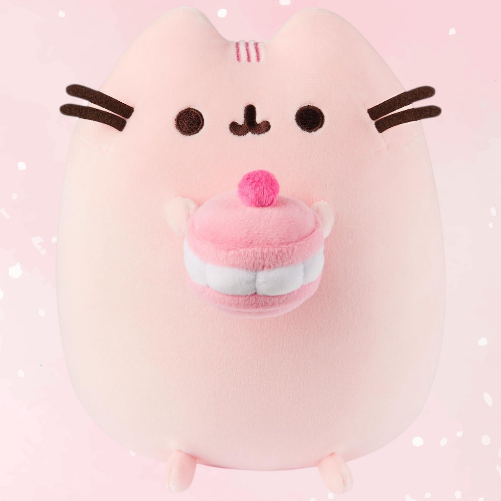 Pusheen Cherry Macaron Squisheen  Plush