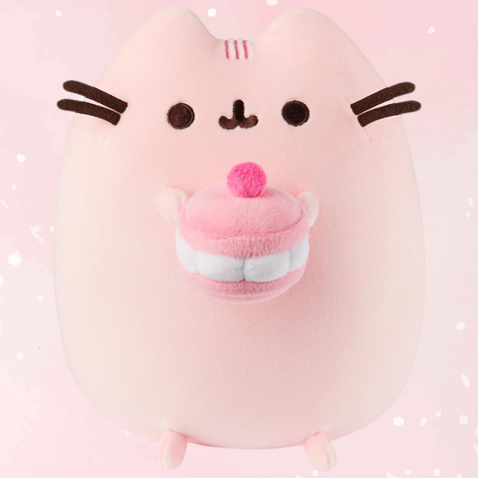 Pusheen Cherry Macaron Squisheen  Plush