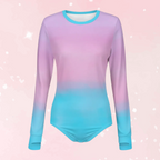 Cotton Candy Long Sleeve CuddleSuit