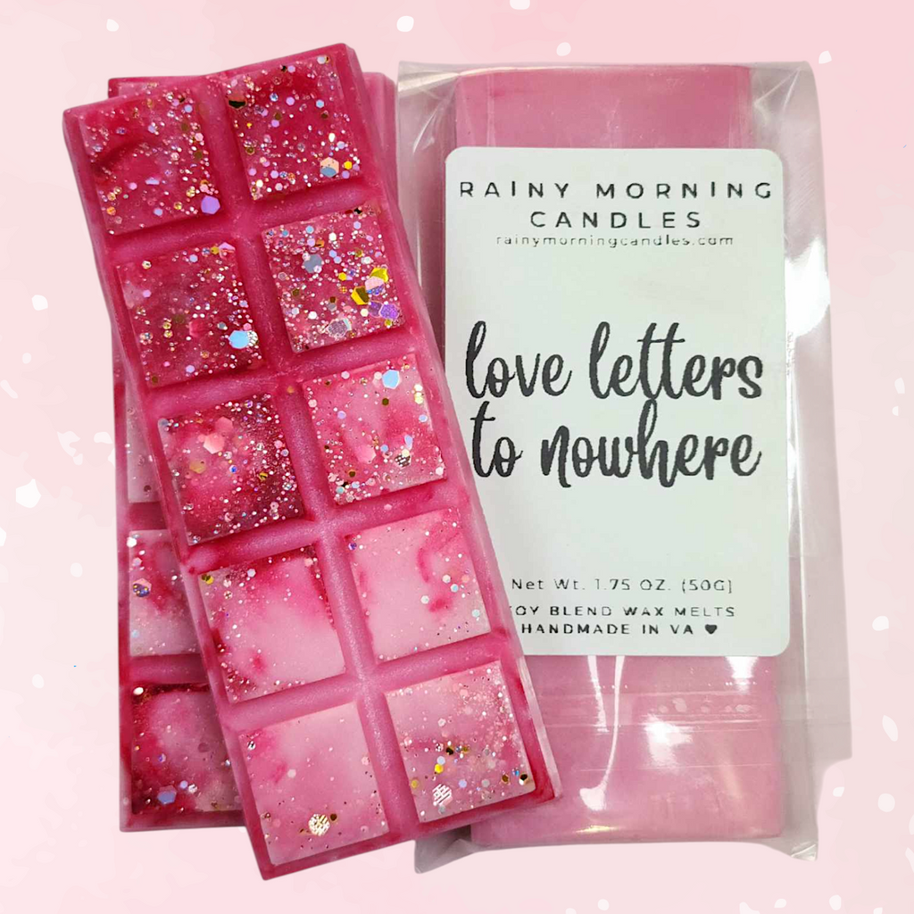 Love Letters to Nowhere | Pink Sugar Wax Melts