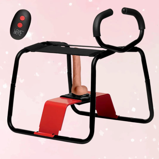 Bangin' Bench with Thrusting and Vibrating Dildo - Puppy's Aesthetics