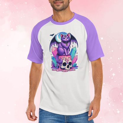 Pastel Crystal Kitty Unisex Graphic Tee