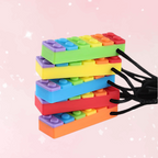 Rainbow Brick Sensory Chew Necklace – 5 Pack - Puppy's Aesthetics
