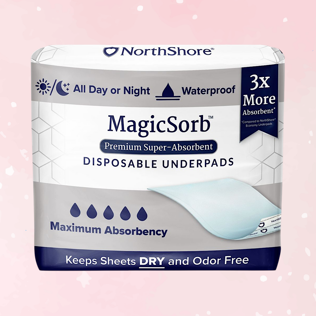 MagicSorb Super-Absorbent Disposable Underpads
