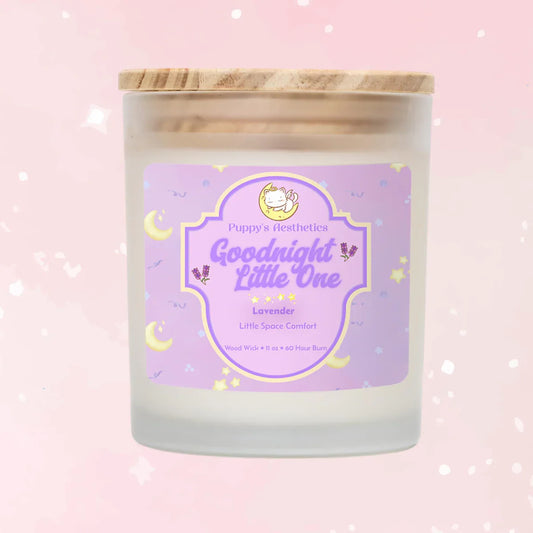 Goodnight Little One - Soft Lavender - Puppy's Aesthetics