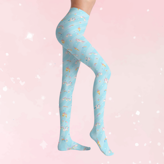 Rainbow Dreamland Stretch Tights