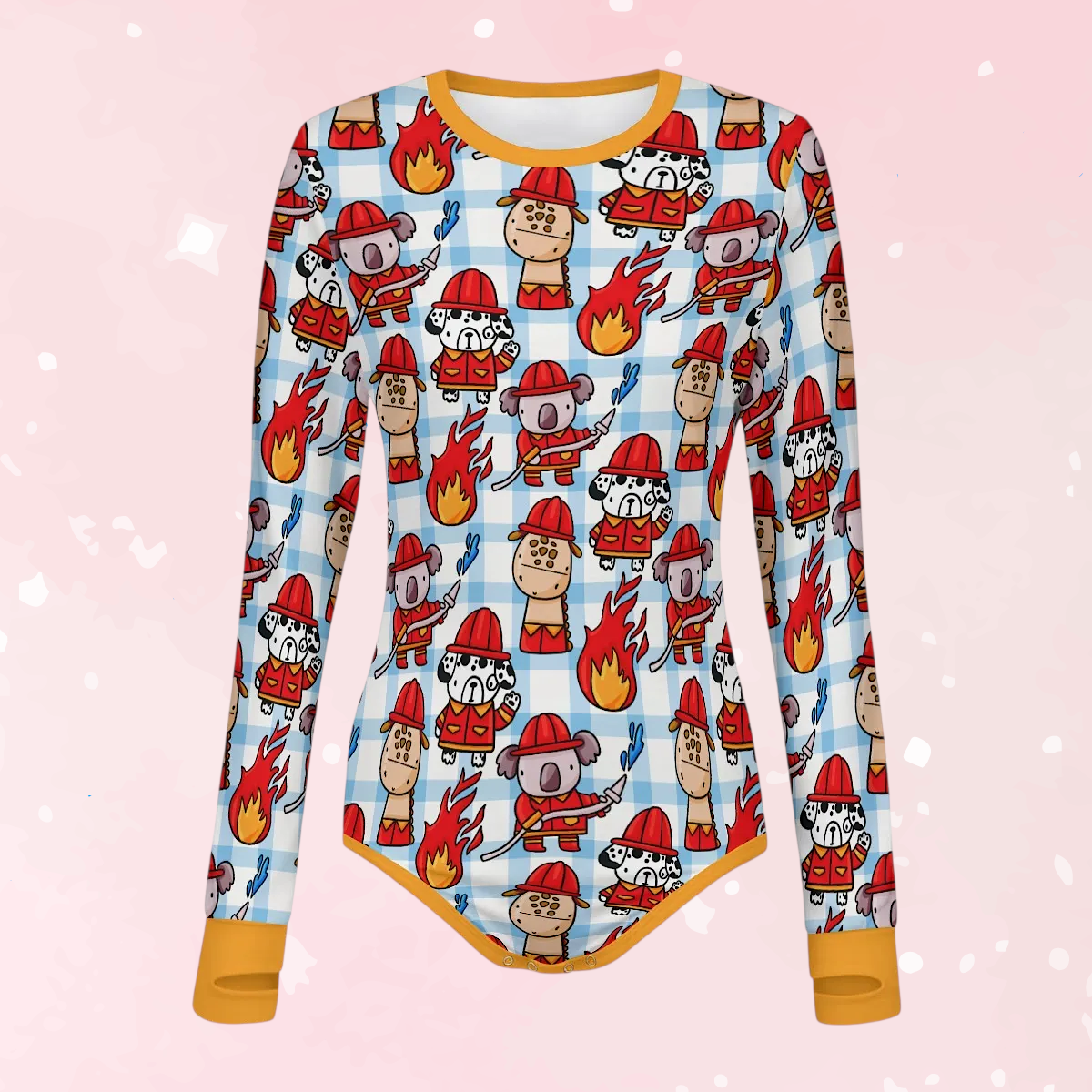 Little Rescue Pup Long Sleeve CuddleSuit