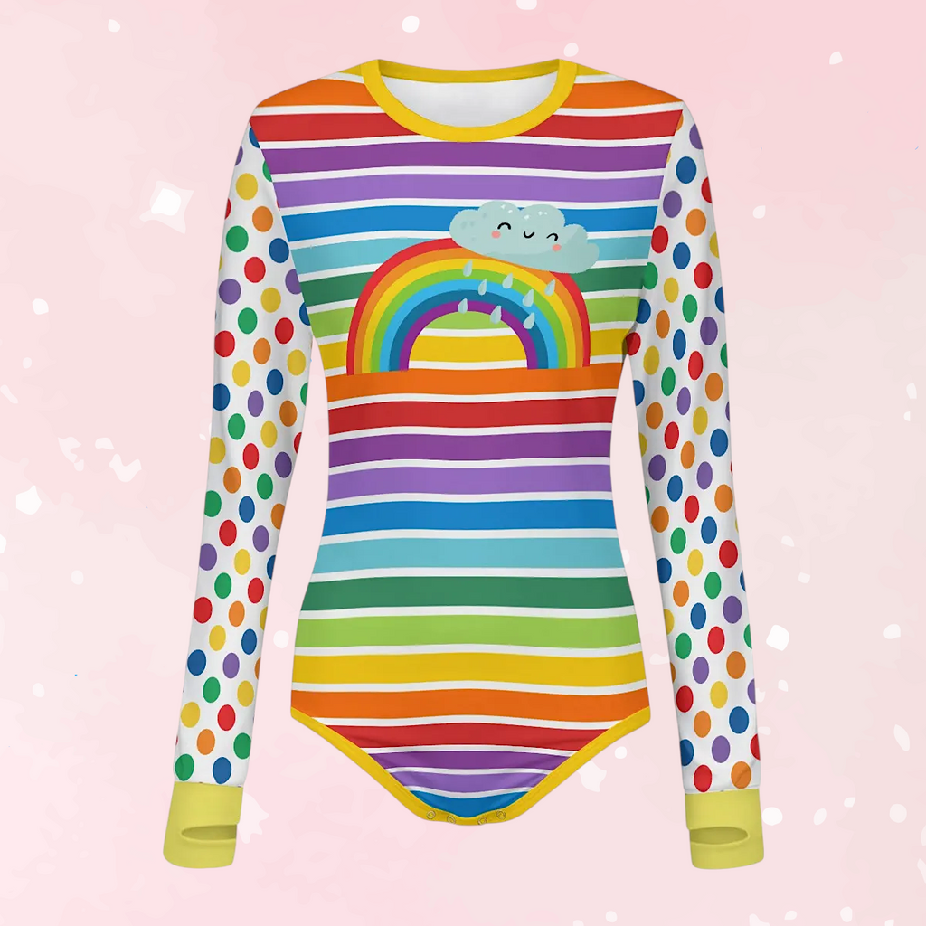 Rainy Smiles Long Sleeve CuddleSuit