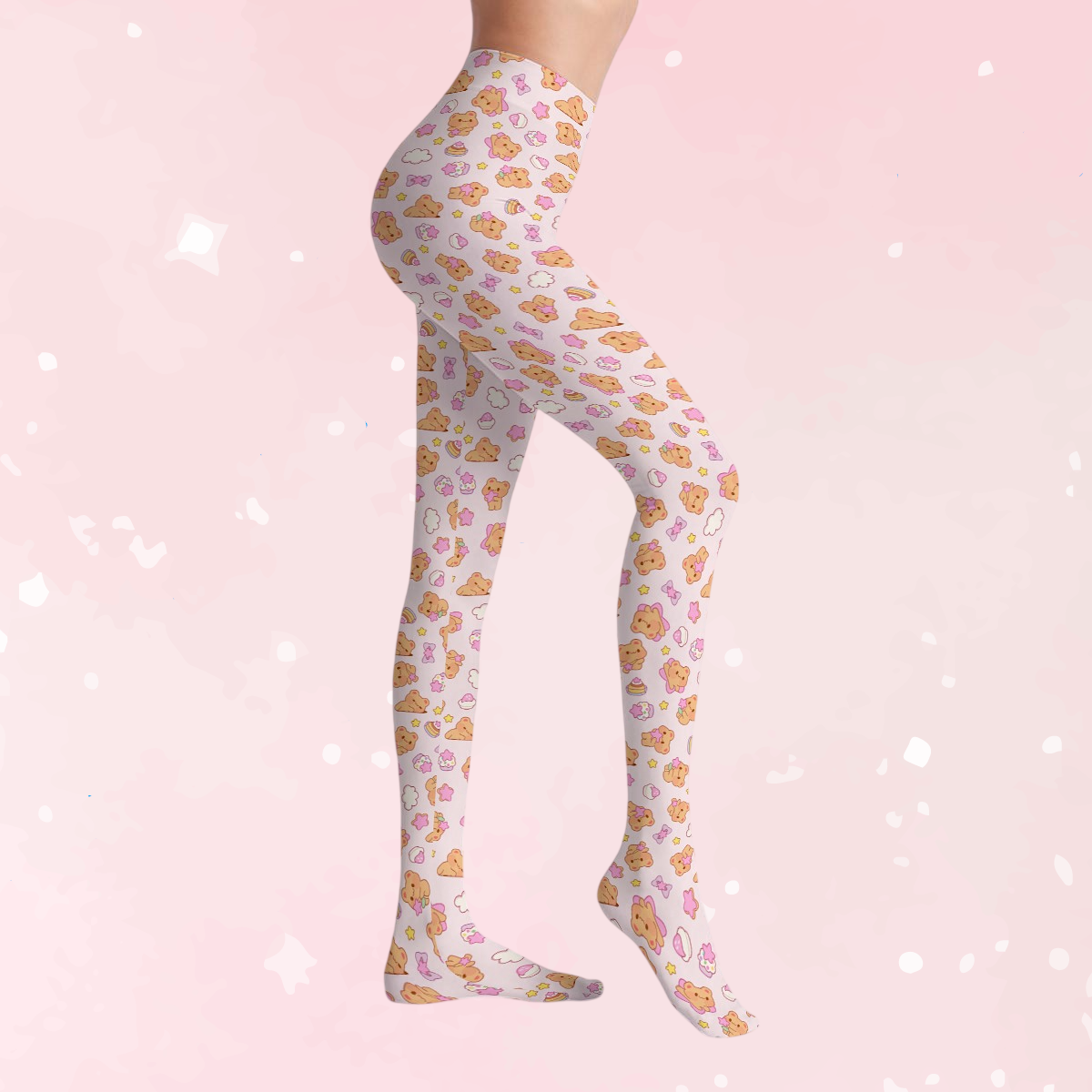 Bearly Adorable Stretch Tights