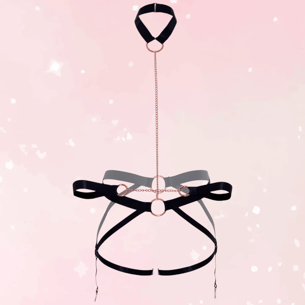Safe Word Harness Restraint Set - Puppy's Aesthetics