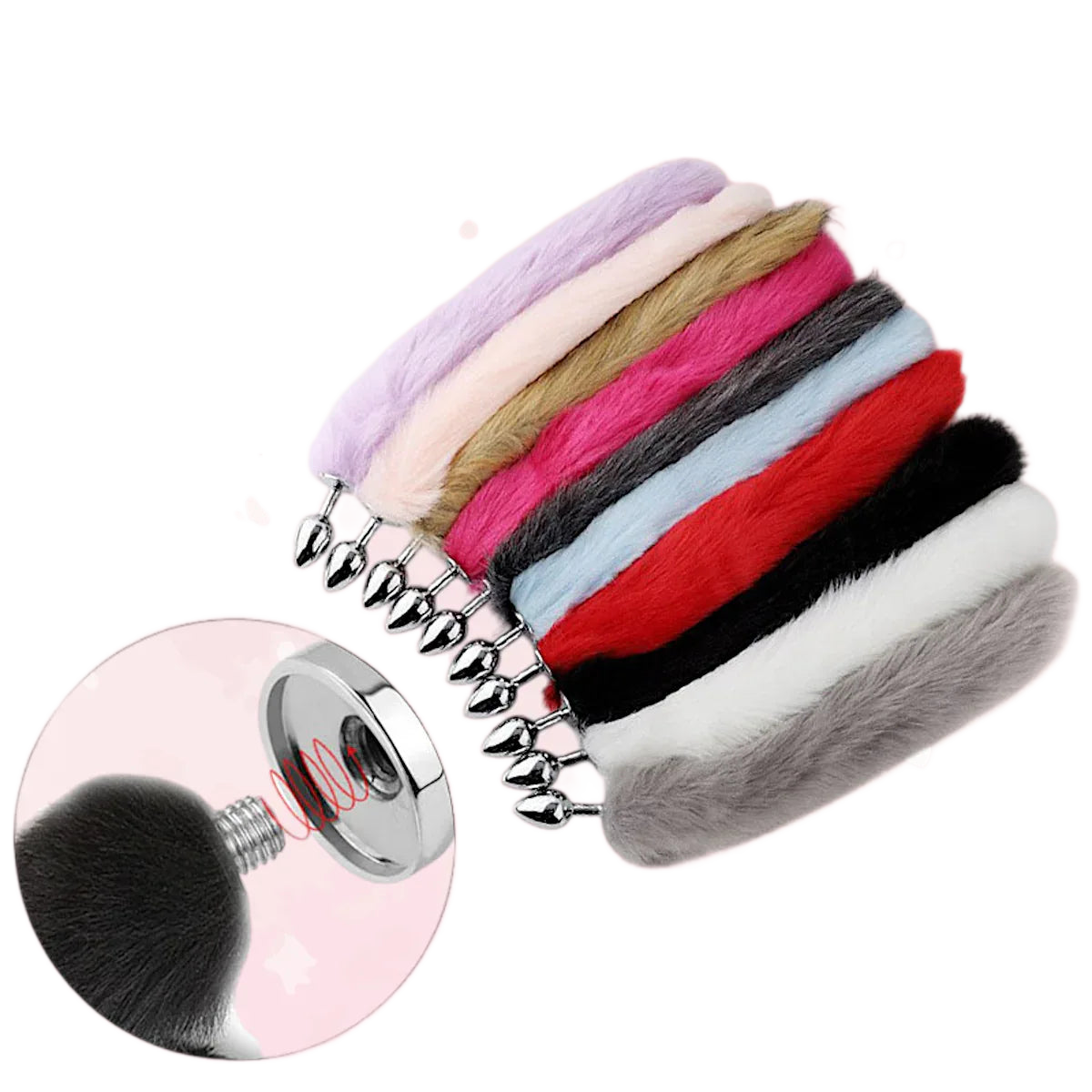 Playful Colors Anal Tail - Puppy's Aesthetics