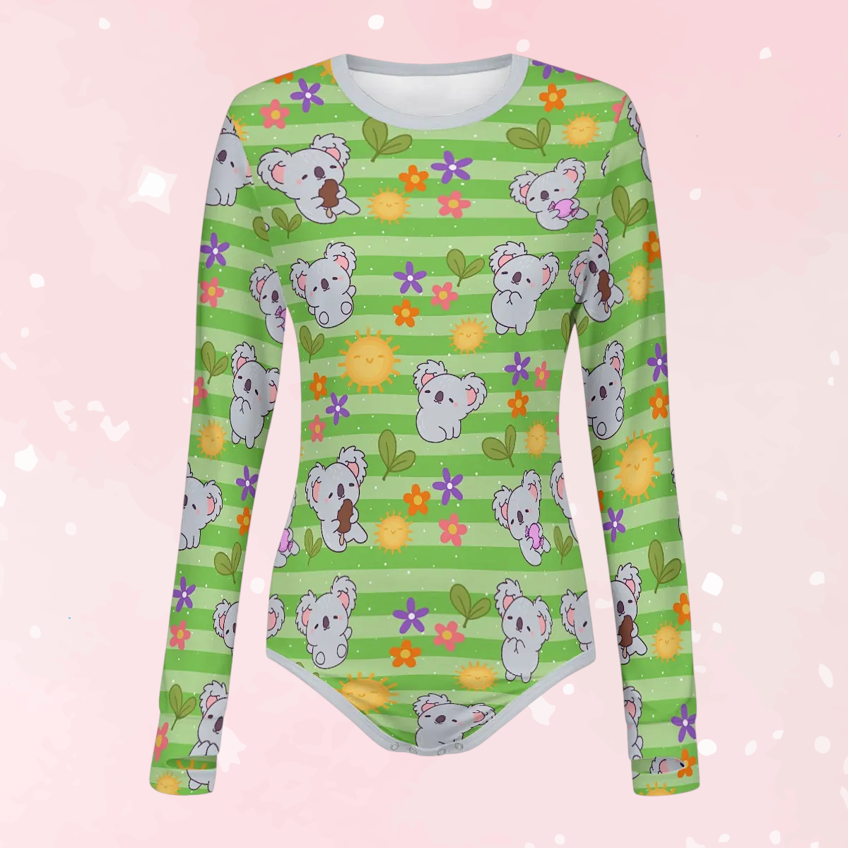 Koala Cuddles Long Sleeve CuddleSuit