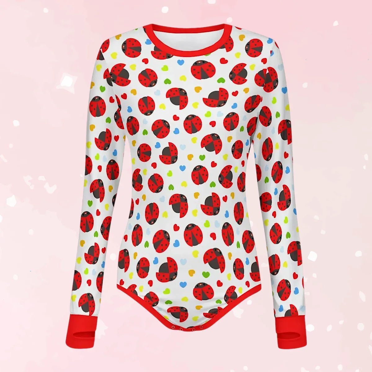 Lucky Bug Long Sleeve CuddleSuit - Puppy's Aesthetics