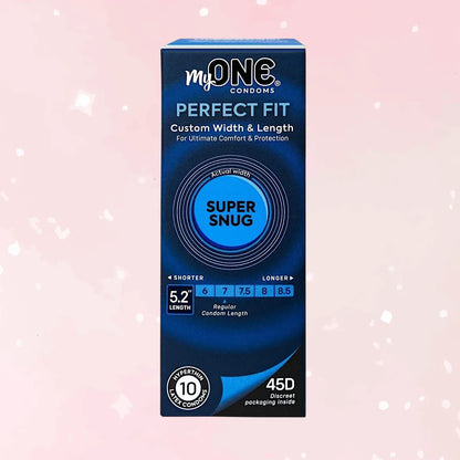 MyONE Super Snug Condoms – 10 Pack - Puppy's Aesthetics