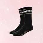 DADDY Crew Socks | Bold Graphic