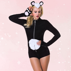 Panda Bear Romper Pajamas