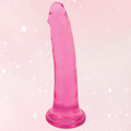 8 Inch Slim Stick Cherry Ice Dildo - Puppy's Aesthetics Adult (Image 1)