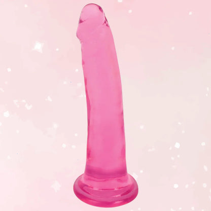 8 Inch Slim Stick Cherry Ice Dildo - Puppy's Aesthetics