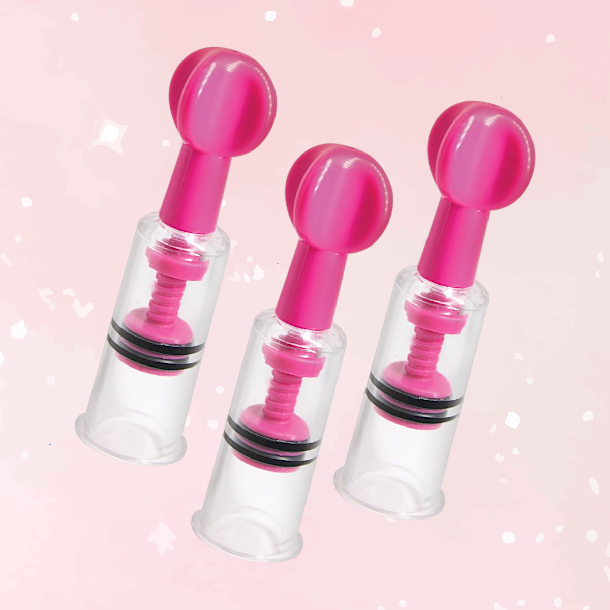 MAXtwist Clit & Nipple Triple Sucker Set