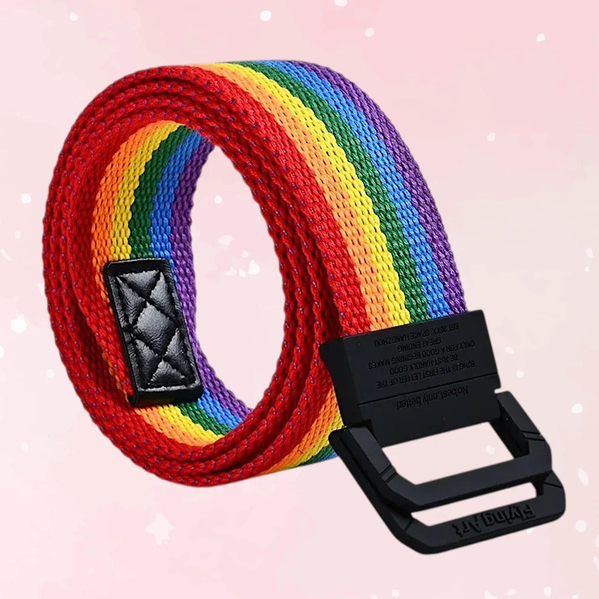 Pride Power Unisex Canvas Belt - Puppy's Aesthetics