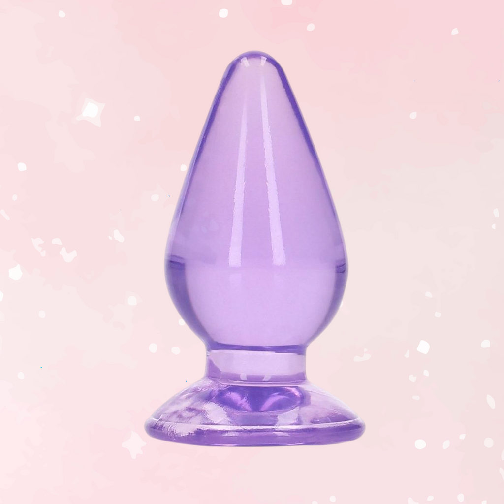 RealRock Crystal Clear Anal Plug