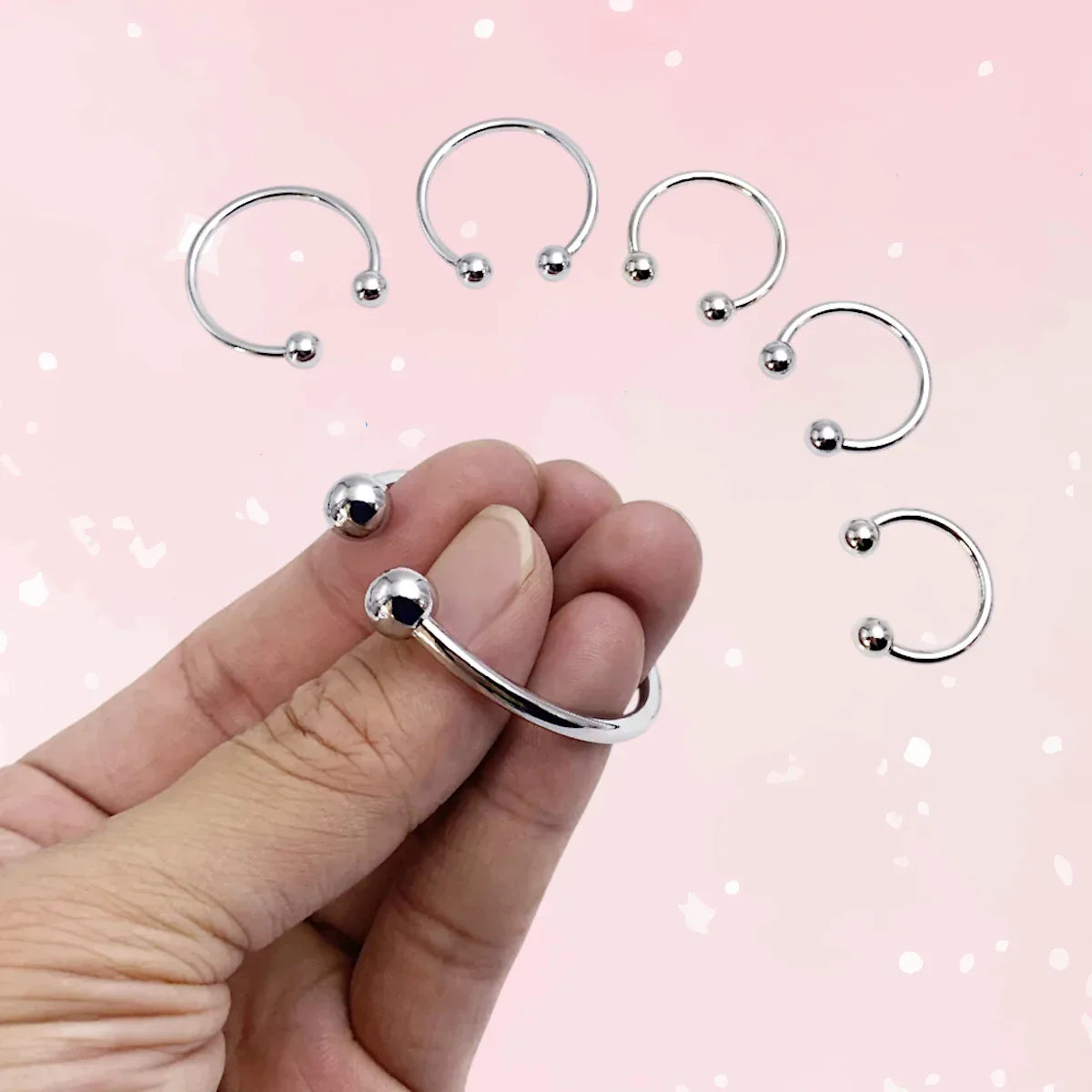 Stainless Steel Comfort Glans Support Rings - Puppy's Aesthetics