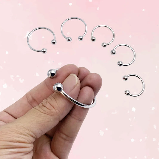 Stainless Steel Comfort Glans Support Rings - Puppy's Aesthetics
