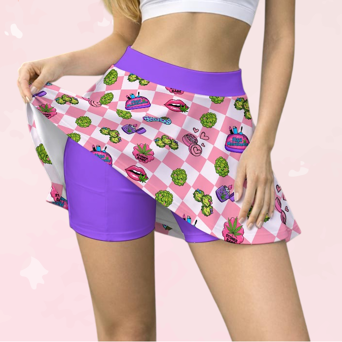 Stoner Babe Darling Skort
