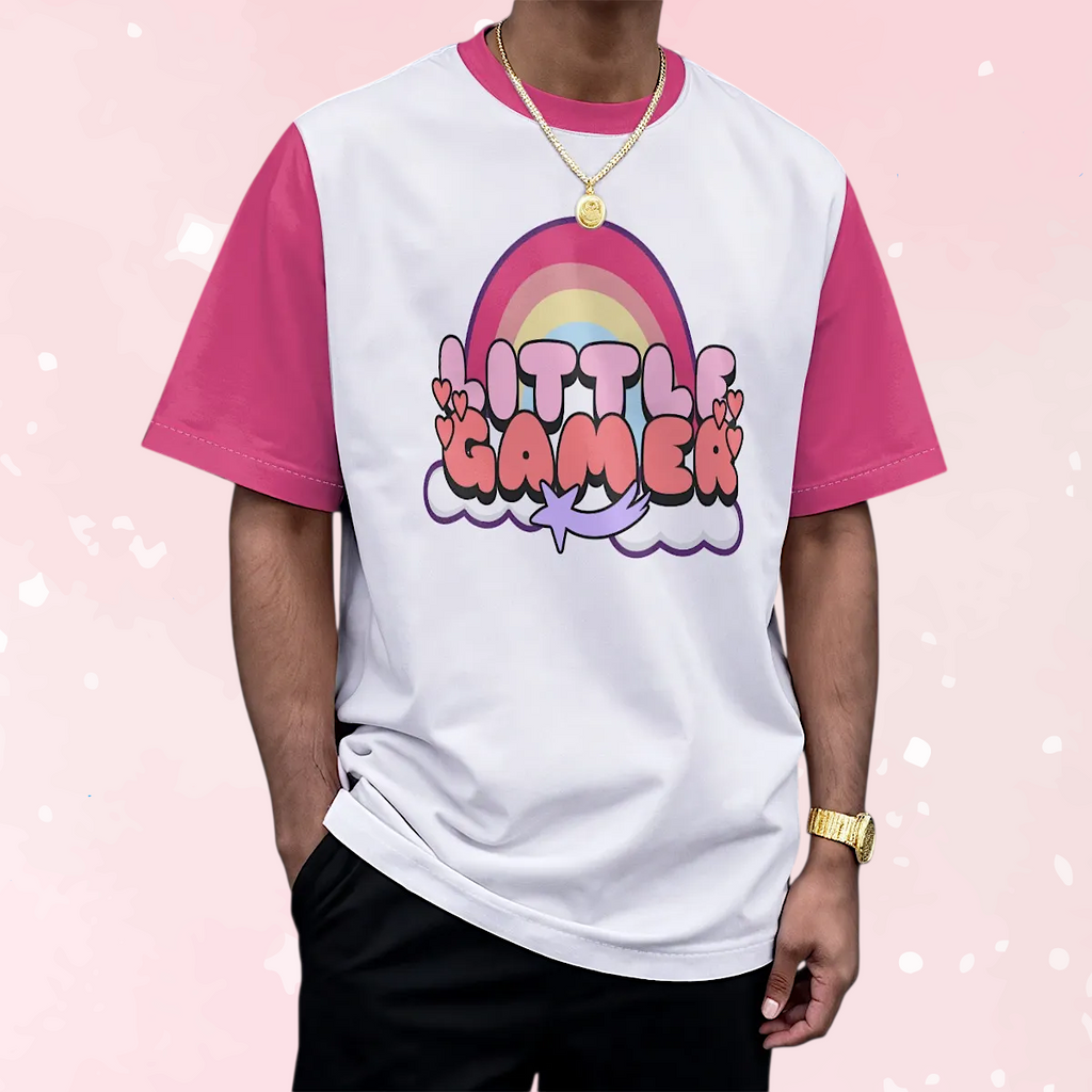 Little Gamer Drop-Shoulder Tee