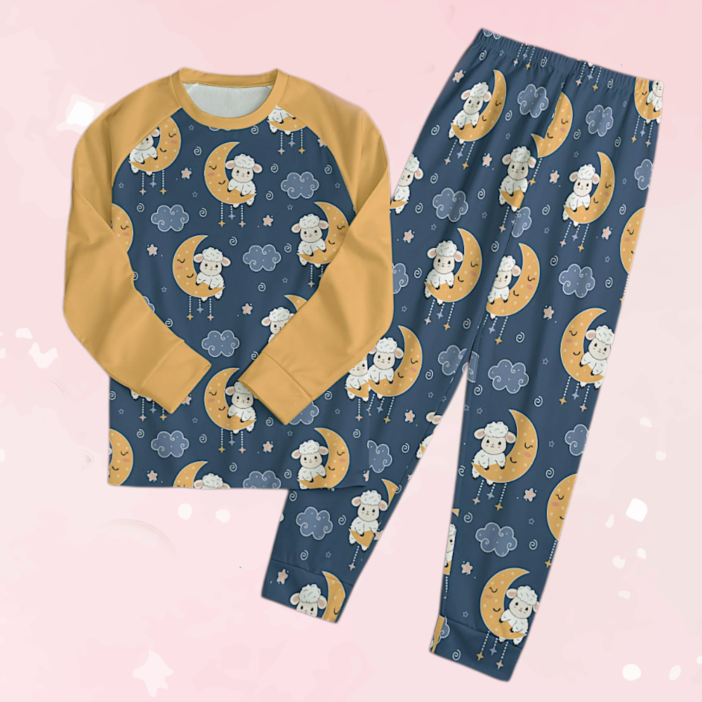 Lullaby Sheep Unisex Pajama Set