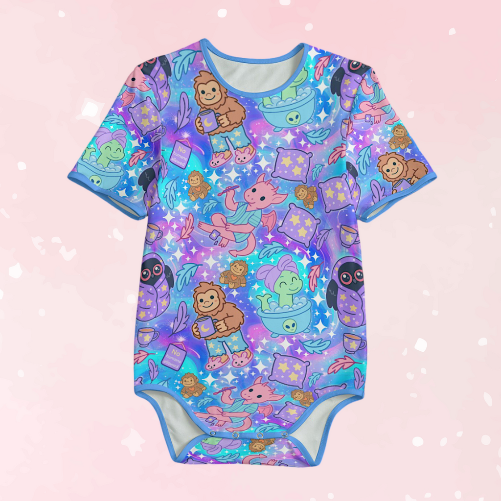Cryptid Slumber Party Unisex Adult CuddleSuit