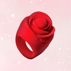 Rose Ring Finger Vibrator