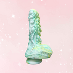 8.66" Huge Fantasy Reality Dildo – Thick G-Spot & Anal Silicone Toy - Puppy's Aesthetics