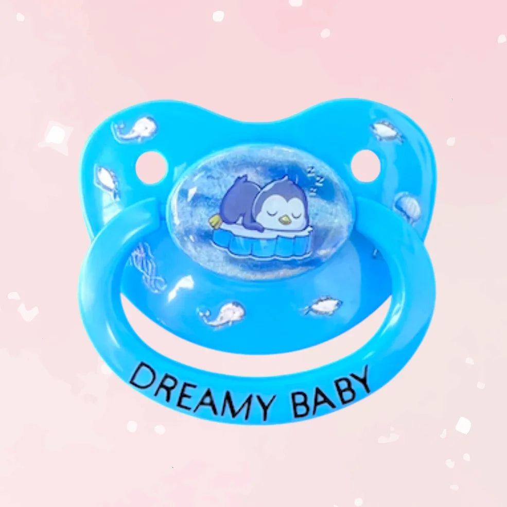 Penguin Deco Adult Pacifier - Puppy's Aesthetics