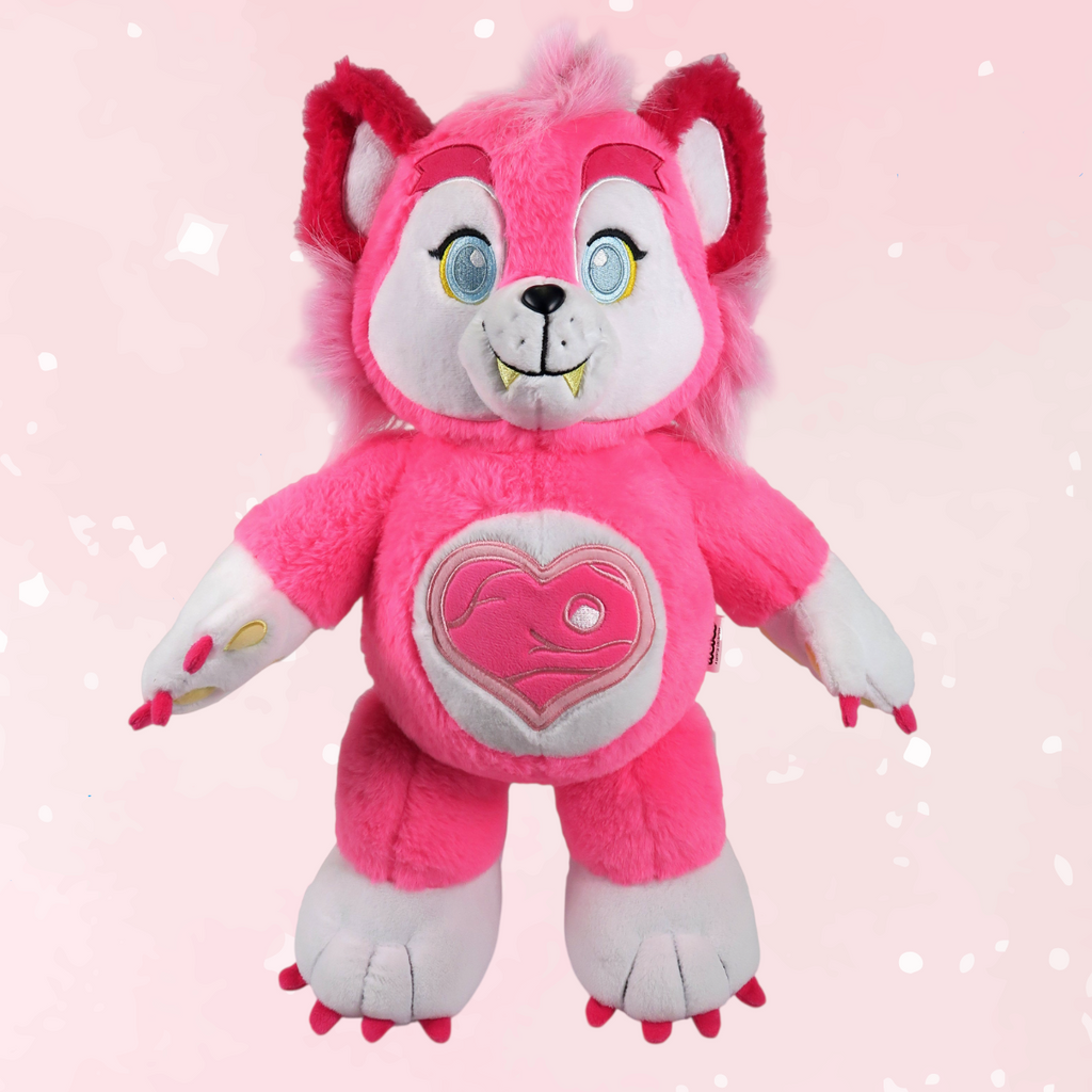 Pink Rare Were Plushie - Puppy's Aesthetics