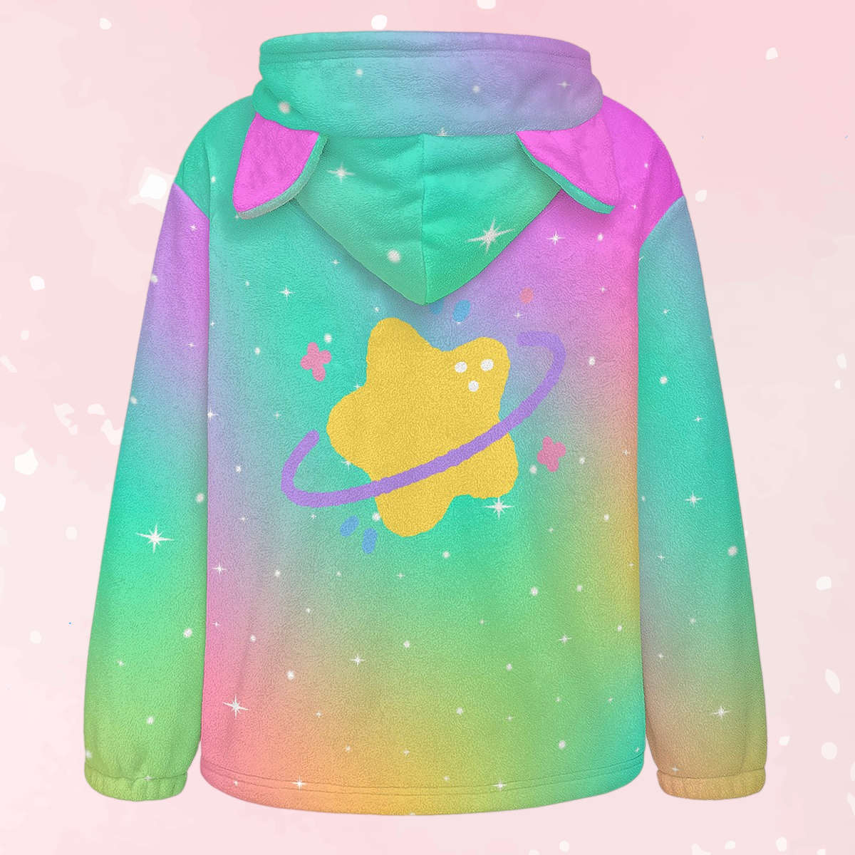 Starlight Cozy Cat Ear Hoodie