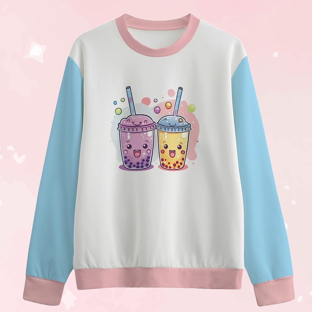 Kawaii Bubble Tea Unisex Sweater