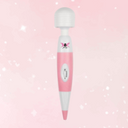 Pixey Pink Wand Powerful Wired Vibrator