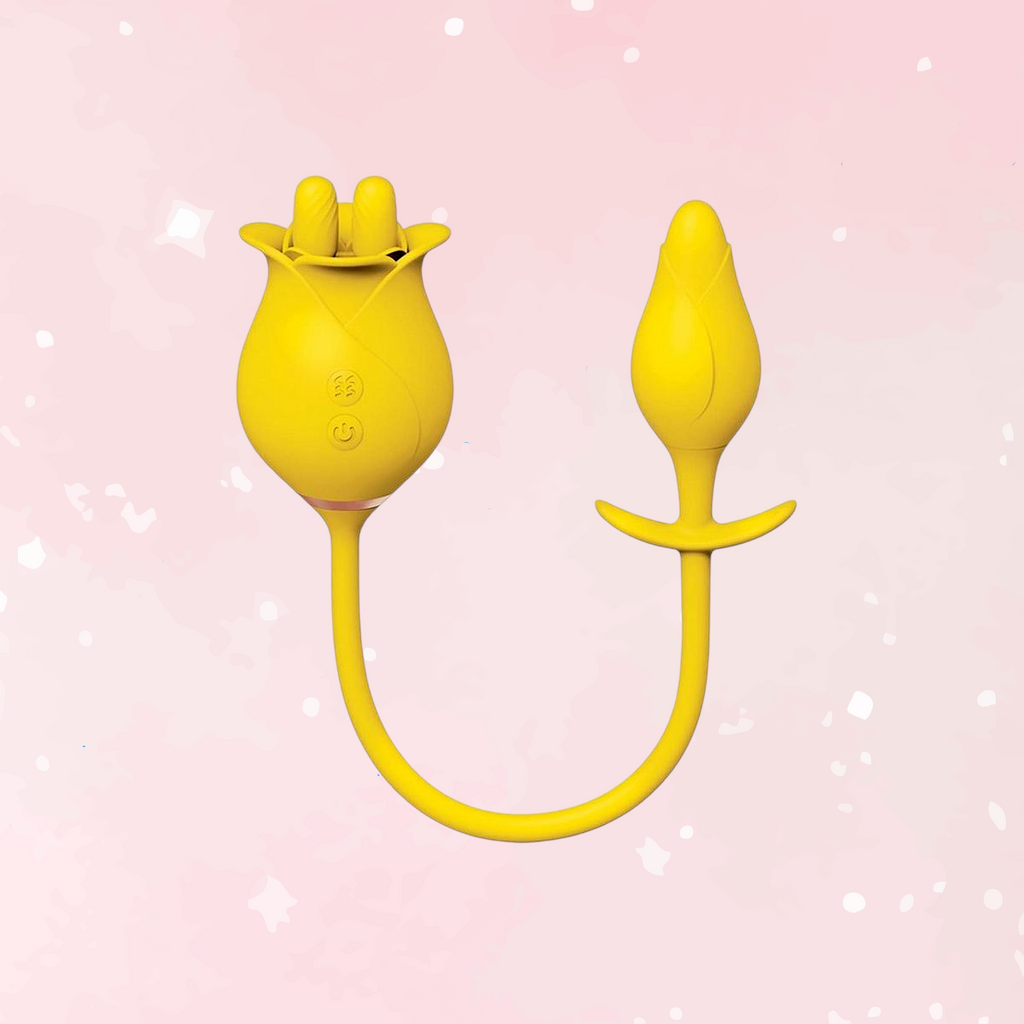 Clit-Tastic Tulip Finger Massager And Pleasure Plug