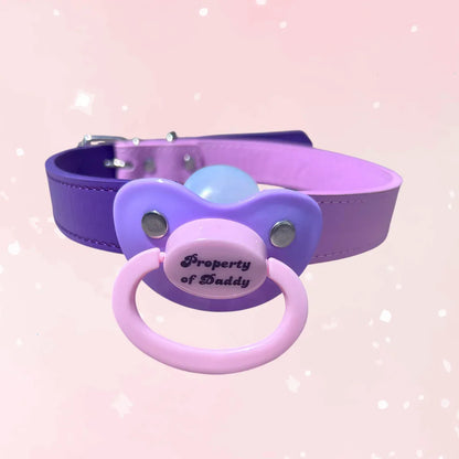 Property of Daddy Adult Pacifier Gag - Puppy's Aesthetics